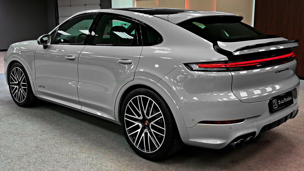 Porsche Cayenne GTS 2025 года — звук, интерьер и экстерьер