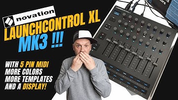 The new Launchcontrol XL MK3 with Midi and Display - Novation Interview at Superbooth 25