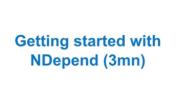 NDepend Getting Started
