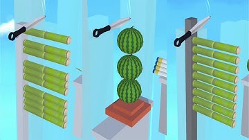 Almost Cut! Very Satisfying And Relaxing ASMR Slicing Game