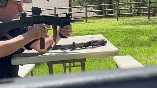UZI 9mm vs BRIGADE AR15 IN 9mm