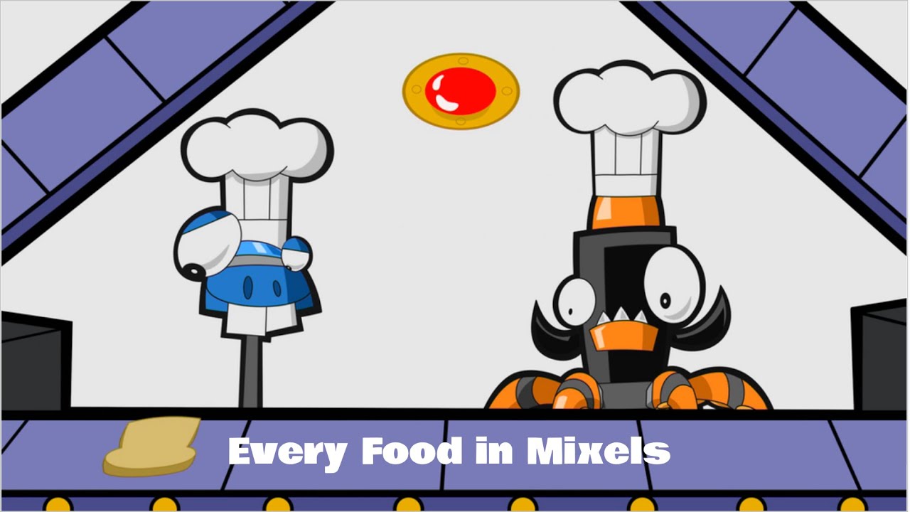 Mixels Snacks Every Food In Mixels - YouTube