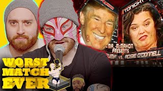 Donald Trump vs. Rosie O'Donnell (WWE Raw Jan 2007) | Worst Match Ever?!