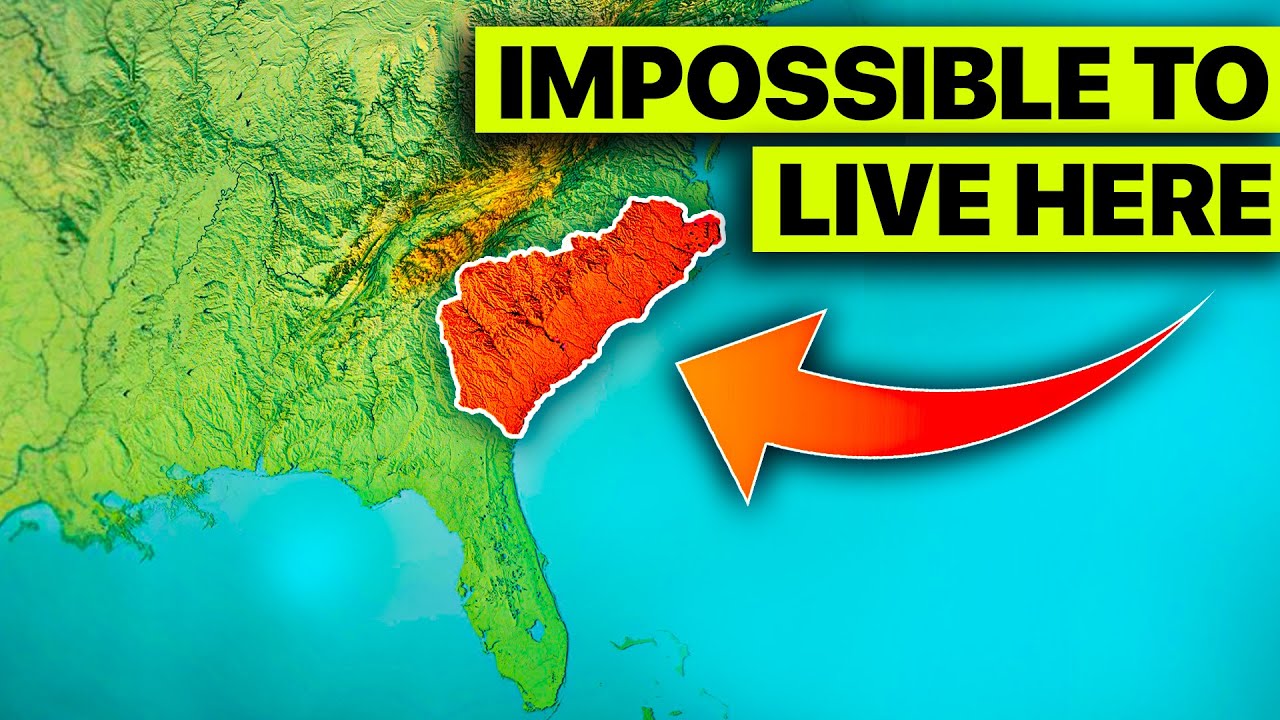 The Empty East Coast: Why Nobody Lives In This HUGE Area