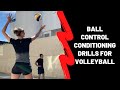 At-Home Volleyball: 2-Person Ball Control Conditioning Drills