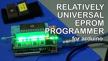 Relatively Universal Eprom Programmer for Arduino