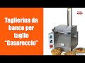 Taglierina da banco per pasta fresca taglio casareccio