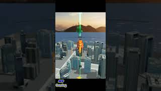911 Helicopter Flying Rescue City Simulator #1 - Android Gameplay #Shorts screenshot 3