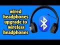 wireless bluetooth headphones | convert wire headphones into wireless | headphones upgrade