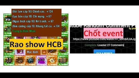 Chốt event và Rao show ních VIP sever Hachibi hệ lôi 49 hiền nhân | Làng Lá Phiêu Lưu Ký - HTC game