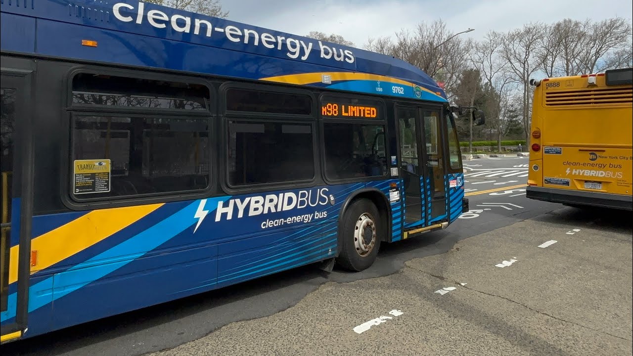 MaBSTOA ||  M98-LTD Full Ride To Washington Hts Cabrini Blvd (2021 LFS Hybrid)