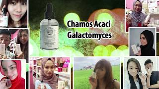 Chamos Acaci Galactomyces Ferment Essence - Compare with SK Famous Pitera (100% natural yeast)