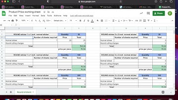 How to calculate price of a printed product - Malayalam