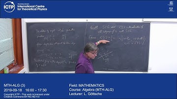 Algebra (MTH-ALG) Lecture 3
