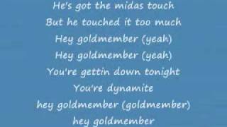 Video thumbnail of "hay goldmember by beyonce lyrics"