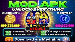 eFootball™ PES 2026 MOD APK v10.5.1 Gameplay | Mega Mod Menu (Unlimited GP & Money) screenshot 4