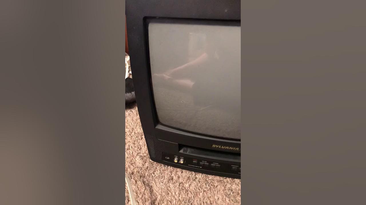 Sylvania tv with vcr problems YouTube