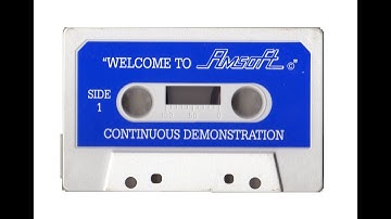 Welcome To Amsoft Side 1 Continuous Demonstration for the Amstrad CPC 464