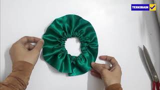 DIY Ruffled Scrunchies | Silk Satin Scrunchie | Sell and Earn Money