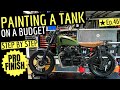 Painting A Motorcycle Tank on a Budget - Step By Step - Ep.46
