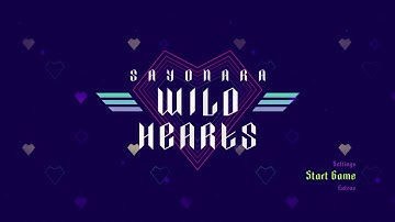 Sayonara Wild Hearts: Intro and Title Screen