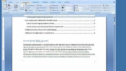 Word 2007 How to: Insert Page Numbers, Revise the First & 2nd Page numbers