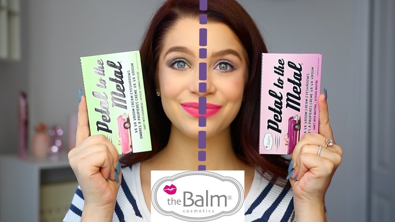 The Balm Petal To The Metal Review Swatches Tutorial Youtube