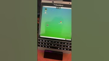 Linux on the blackberry passport 2024 #blackberrypassport #linux #blackberry10