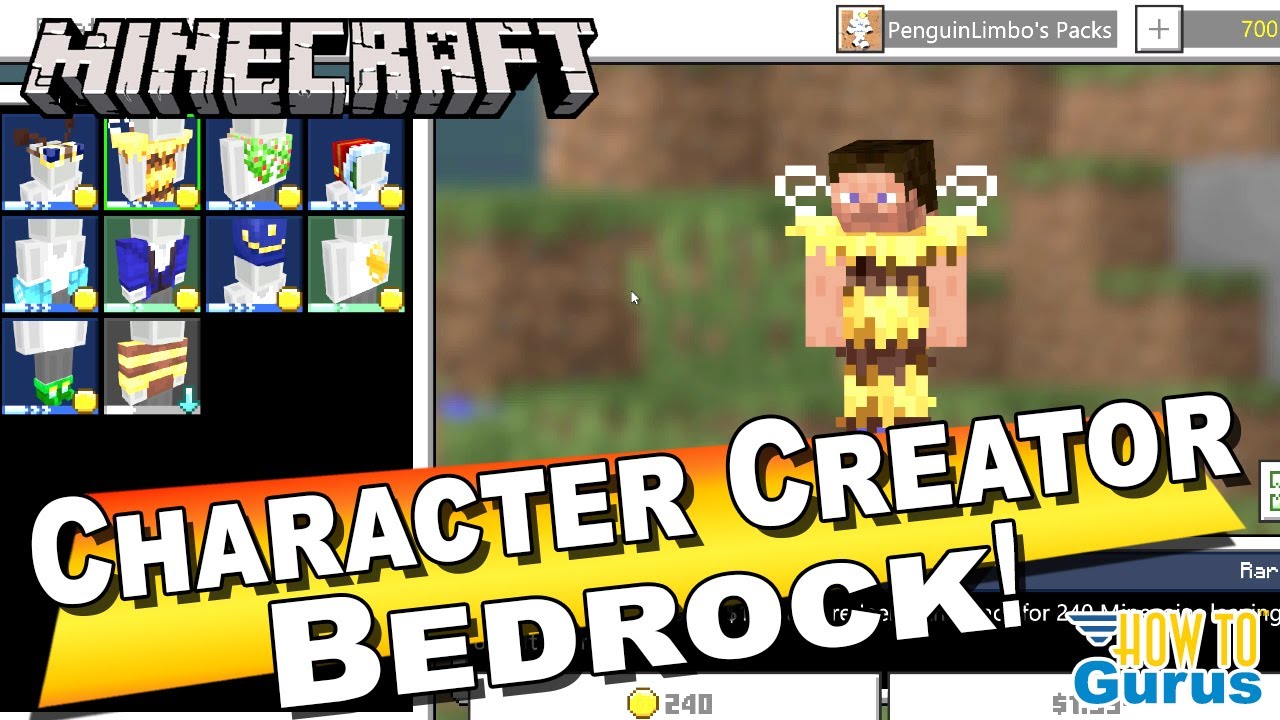 How to customize your Minecraft skin on Bedrock edition