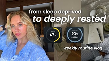 I Tried To RESET My Sleep In 7 Days
