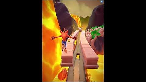 Dino Might! - Gem Run - Crash on the Run!!!