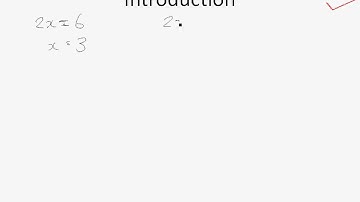 A Maths Chap 1 Simultaneous Equations - Introduction
