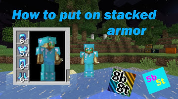 How to put on stacked armor 5B5T 8B8T tutorial 2021