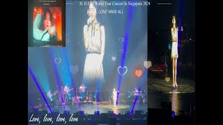 IU Love Wins All Performance at IU H.E.R. World Tour Concert In Singapore 2024