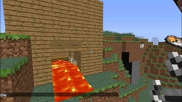 Minecraft 1.3 Extremely Crafty and Dangerous Lava Trip-wire Trap at Work