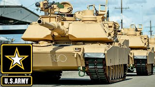 US Army. New tanks Abrams M1A2 modification SEPv3.
