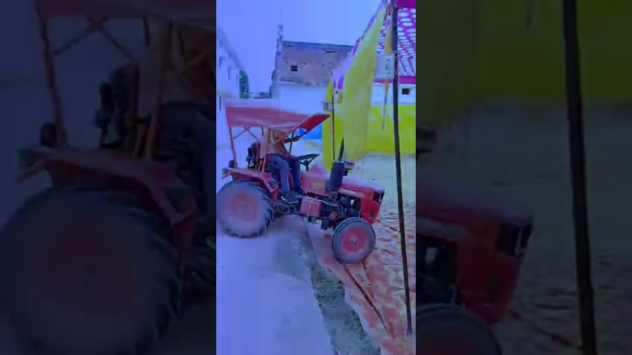 Mahindra Mini Tractor Colourful Short Video Shortsviral Shorts Shortsvideo Subscribe 