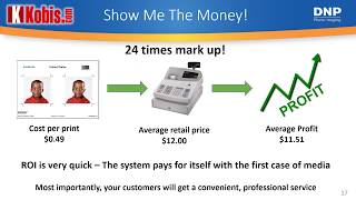 DNP IDW500 - The profitable business of passport Photos