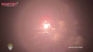5 shell Special Green Strobe#fireworks