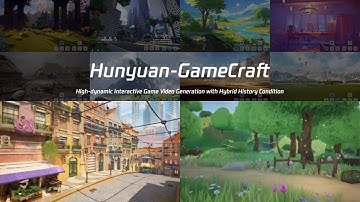 Hunyuan GameCraft - Interactive Game Video Generation and Story-Telling with AI