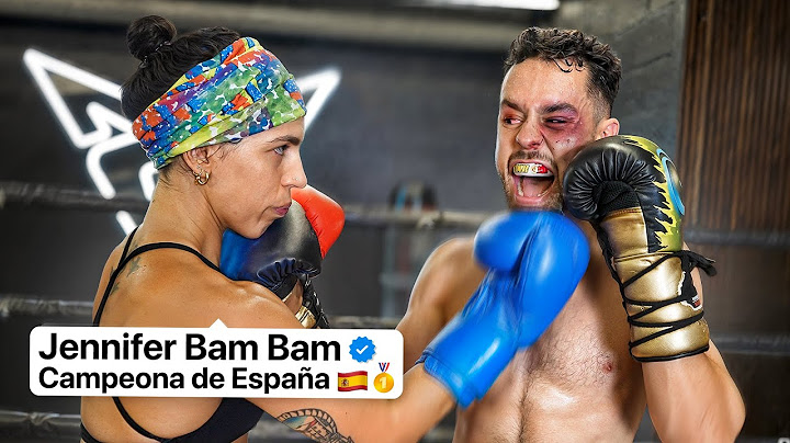 GREFG VS CAMPEONA DE BOXEO (Jennifer BAM BAM)