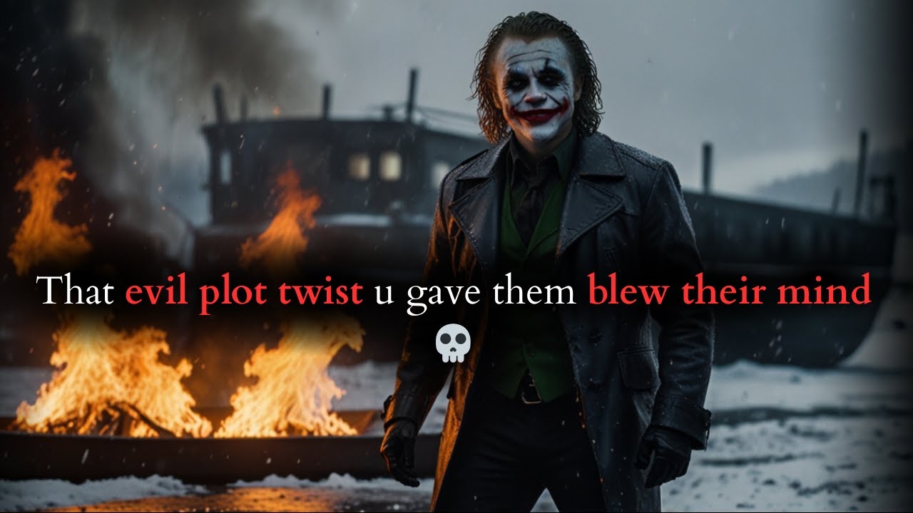 Этот зловещий ПОВОРОТ СЮЖЕТА, который ты им дал, действительно снёс им крышу 😈💀 — Речь Джокера