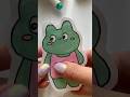 Froggy Magic 🐸✨ #diy #homemadepapercraft #easycrafts #art #paper #frog #papercraft #asmr