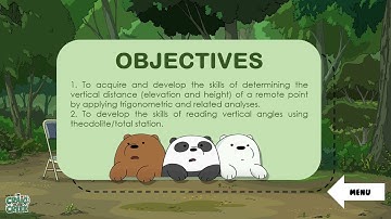 Fieldwork No. 6 - TRIGONOMETRIC LEVELING