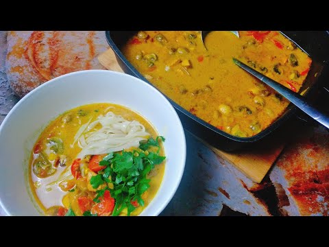 Wideo: Jak Zrobić Zupę Curry Z Mango, Brokułów I Imbiru