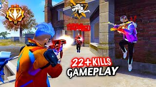 22+KILLS💪 FULL MAP GAMEPLAY FREE FIRE