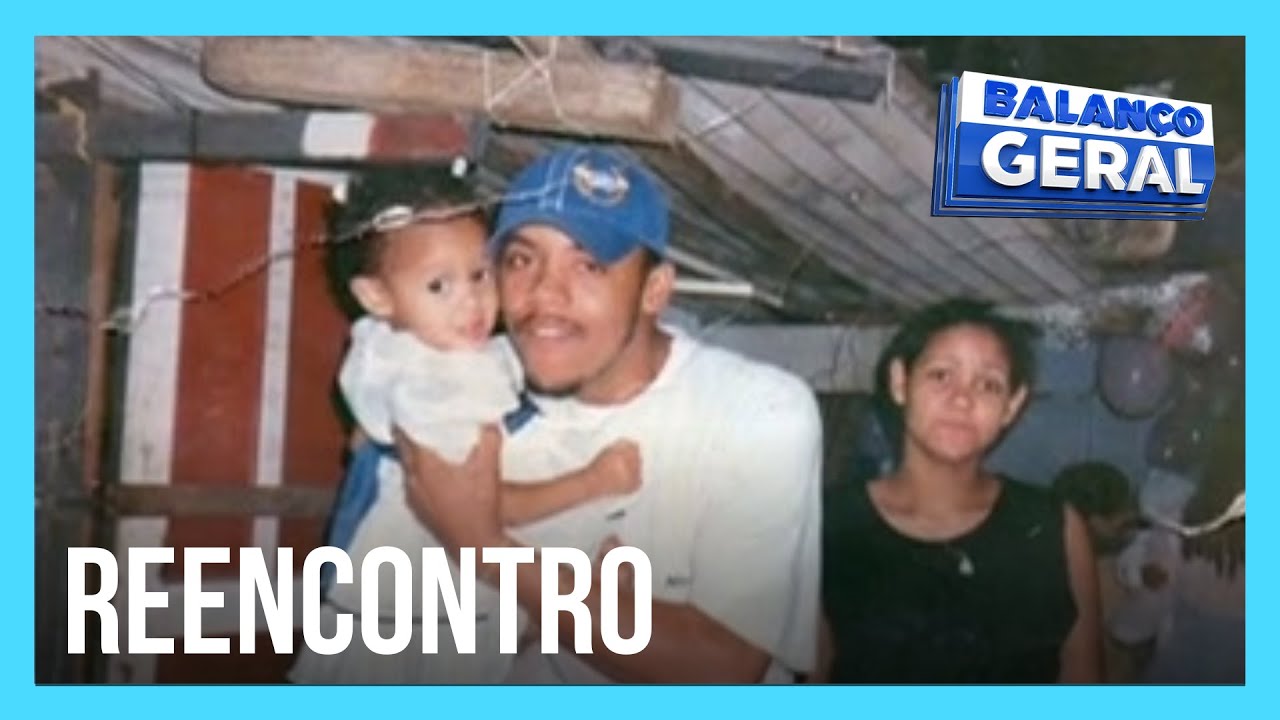 Jovem reencontra o pai após 19 anos sem vê-lo