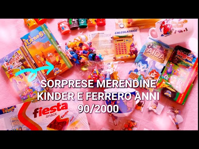 Serie Completa Svitarelli Kinder Ferrero Brioss, Sorpresine Vintage Con Cartina Rara, Italia
