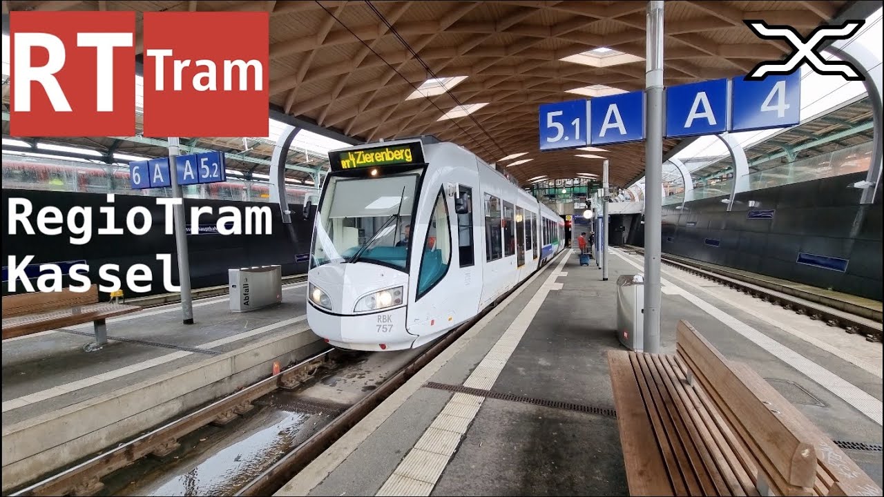 RegioTram Kassel | Straßenbahn | Alstom RegioCitadis | RTG | KVG
