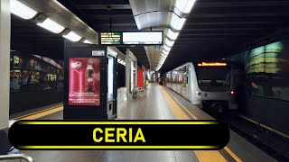 Metro Station CERIA - Brussels 🇧🇪 - Walkthrough 🚶